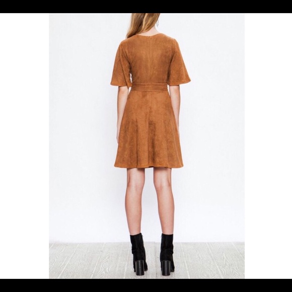 Flawless Suede Dress - Picture 4 of 4